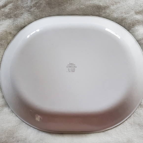 Vintage Corelle Chutney Fruit Pattern Serving Platter - Picture 8 of 9